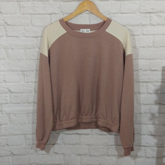 MWYM Nordstrom Oli Viv Casual Comfy Sweater Shorts 2pc Lounge Active Set Outfit - Picture 6 of 11